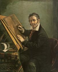 Тропинин В.А. Портрет гравера Н.И.Уткина. 1824